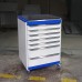 Тумба инструментальная напольная с выдвижными ящиками WS.31.6050.090-710